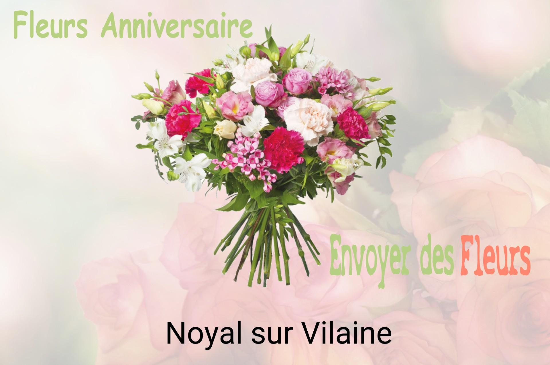 Bouquet de fleurs d’anniversaire livré à Noyal-sur-Vilaine
